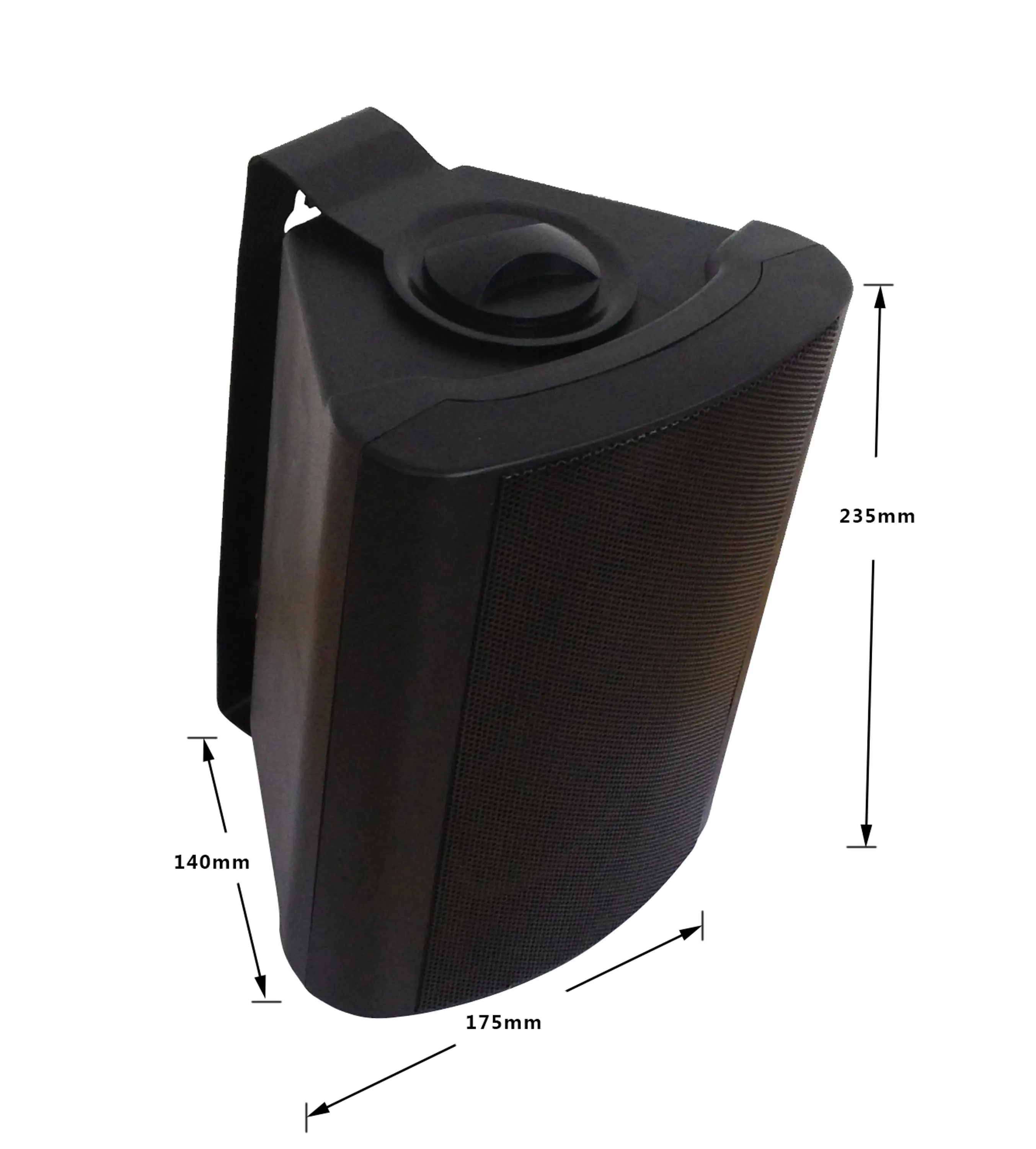 WS-554 treble and bass speaker 5 inch pa wall mount speaker for pa system 30w black white - ANKUX.COM