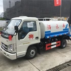 4x2 3 cubic meters water tank truck 3000 liter