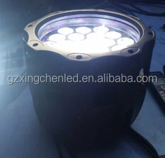 led rgbwa uv 6in1 18pcs ip65 par light for sale