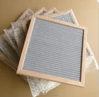 Letter Premium 10 X 10 Inch Oak Frame Changeable Felt Letter Board In Stock