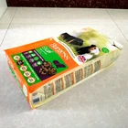 Large size Flat Bottom Side Gusset Stand Up Pouch for guinea pig food packaging with zipper