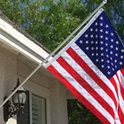 Tangle Free Spinning Flagpole Residential or Commercial 6ft Aluminum Flag Pole