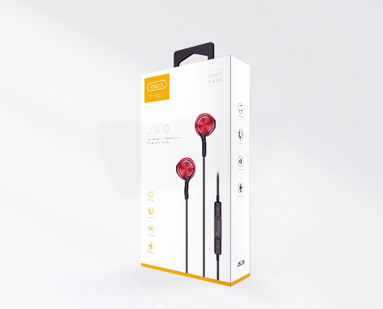 Recci J500 waterproof headset sport earphone for mobile phone - ANKUX.COM