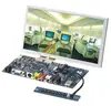 16:9 8" no frame lcd monitor with AV VGA Input, 4 Wire Touchscreen