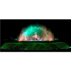 Outdoor Pool 15x5m water screen projection Fountain