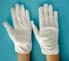 White Microfiber Jewelry Gloves