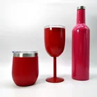 Vacuum Wine Winewine 750ml Bpa Free Double Wall Vacuum Insulated Stainless Steel Wine Set Bottle And 2 Tumblers