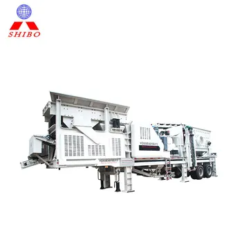 Small Diesel Mobile Jaw Crusher Machine Crushing Stone Rock Price For Sale