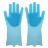 Eco-Friendly Silicone Household Gloves Dish Washing Gloves Scrubber Cleaning For Kitchen Bed Bathroom Hair Care Car