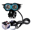 Everbright Accessories T6 20W Eagle Eye Motorcycle Led Lights 12-80V 2000Lm White Auto Led Motorcycle Projector Headlight