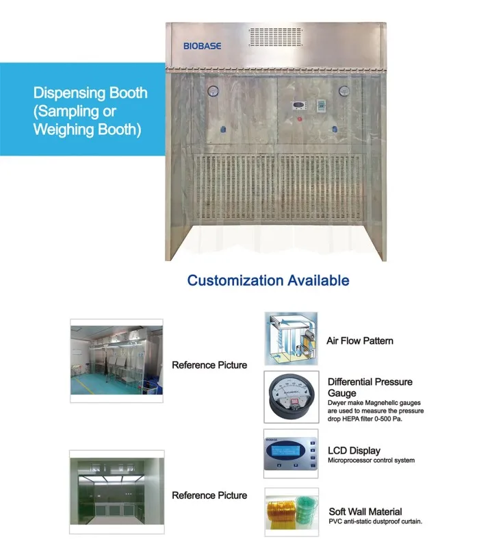 biobase china dispensing booth (sampling or weighing booth)