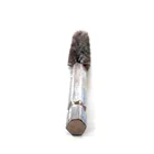 small thin wire brush set brass hex head handle drill bit pipe cleaning kit