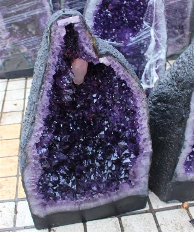 Charming Natural Large Amethyst Geodes For Sale,Decorative Amethyst