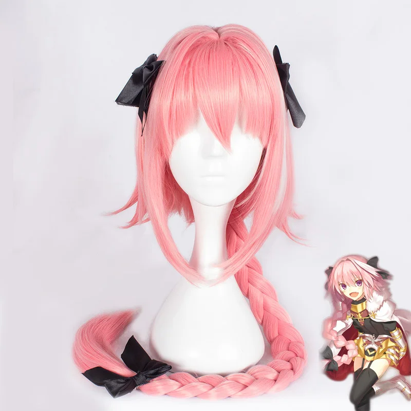 Coshome Fate Apocrypha Astolfo Asutorufo Atalanta Wig Jeanne Shirou Kotomine Saber Cosplay Costume Wigs (18)