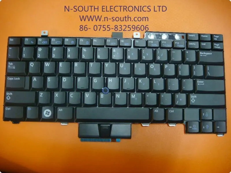 لوحة مفاتيح حاسوب نقال أصلية لأجهزة الكمبيوتر من Dell Latitude E6400 E6500 لوحة مفاتيح سلسلة سوداء تخطيط الولايات المتحدة