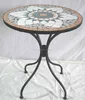 cheap garden mosaic table ceramic tiles mosaic round table