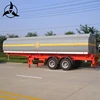 customized sinotruk design wing automobile towable freezer fuel tanker trailer