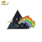 China Manufacturer Custom Hard Enamel With Glitter lapel pin