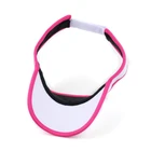 Promotional custom color logo fashion outdoor summer sport sun visor cap