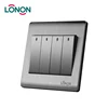 86*90mm four-gang One-way Switch PC Wall Switch US