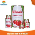 Tin Packing New Orient Pure Tomato Paste Canned Food Pasta,4.5kg cold break tomato paste