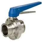 Sanitary Stainless Steel Manual Clamped Butterfly Valves - Series 15 - 1 1/2 in. - EPDM