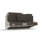 commercial range cooker hood for kitchen