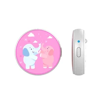 Mini IP65 waterproof LBS child GPS Tracker positioning pendant locator for kids pet elders