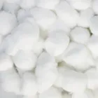 Hot sale large size surgical pure white medical cotton ball in bulk