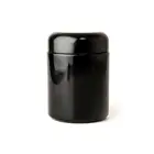2oz 4oz Childproof Black Violet UV Glass Jar With Child Resistant Lid For Weeds CBD