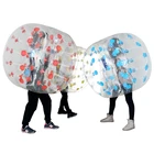 2019 factory sale Giant inflatable water cheap outdoor soccer toy bubble ball pvc/tpu bumper ball
