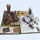 Custom printing children easy english 3d pop up history story books