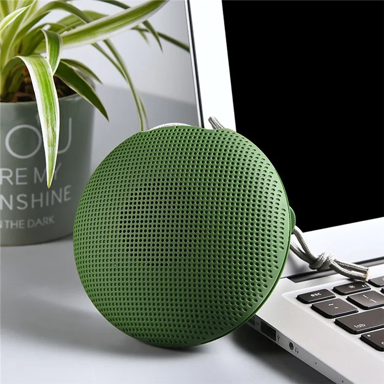 Fresh New released mini portable round shape IPX4 bluetooth speaker waterproof - ANKUX.COM