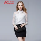 Womens lace Button Down Turn-down Collar Tops Ruffle Cap Sleeve Tie Knot Chiffon Summer Shirt Blouses