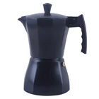 Wholesale 3 Cups Aluminum Stovetop Espresso Moka Pot