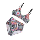 Digital Printing Two Pieces Beachwear 2020 Hot Fashion Bikini Swimwear