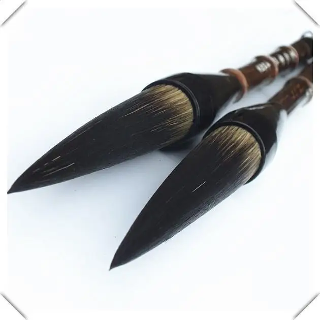 Mixed Bear Hair Brush Pen Oversized Wen Fang Si Bao Chinese Characters Couplet Calligraphy Gift Upscale