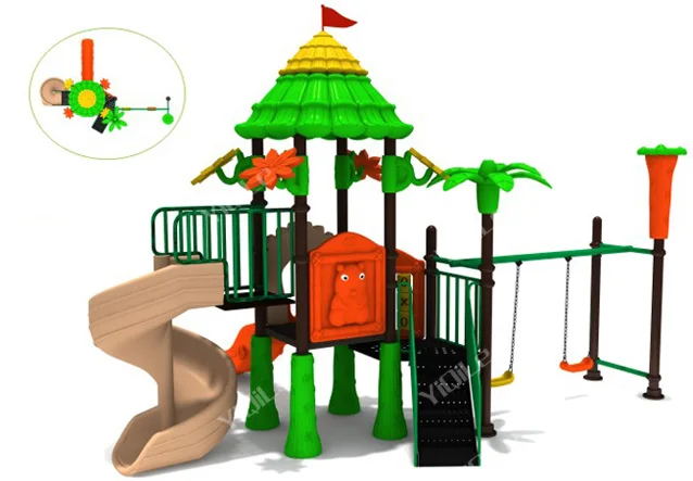 plastic outdoor playset