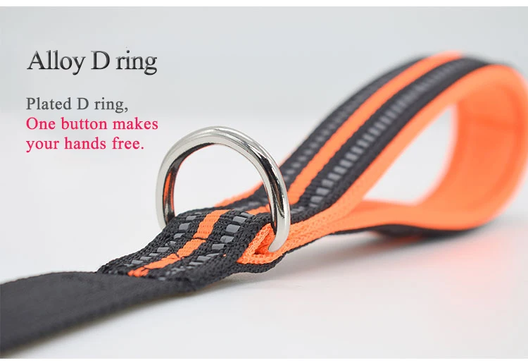 Nylon soft breathable training pet dog leash