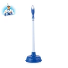 Mr. SIGA 6-Inch Force Cup Rubber Toilet Plunger with Plastic Handle