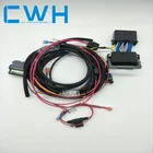 Car mirror led light control wiring harness wire cable connector plug automobile