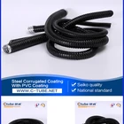 galvanized steel flexible pipe Steel corrugated conduit with PVC coating