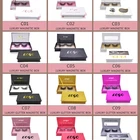 Glitter Eyelash Packaging empty diamond shape box For Lashes