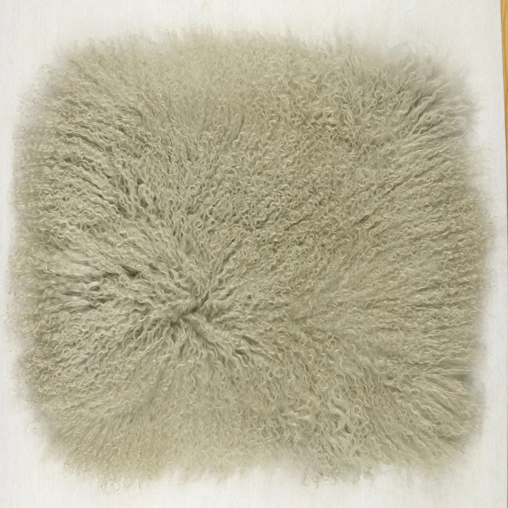 Top Rated China Suppliers Tibetan Sheepskin Pillow Throw Pillow