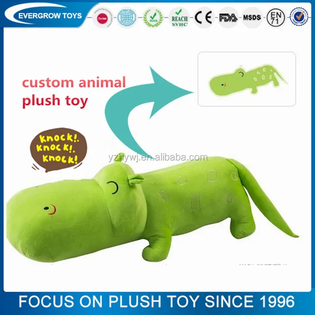 promotional gift custom plush big eyed stuffed animal toy