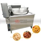 GG-ZYD1200 Auto Lift Stir Pork Rinds Deep Fryer Pork Skin Frying Machine