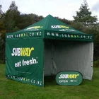full wall canopy tent ez pop up event tent trade show tent