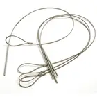 304 Stainless steel flexible bbq skewer /charcoal bbq grills for skewers