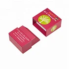 CMYK Printing Small Shoulder Rigid Paper Packaging Gift Box Custom Board Card Game Box