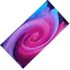 Spandex customized print satin bandana mujer